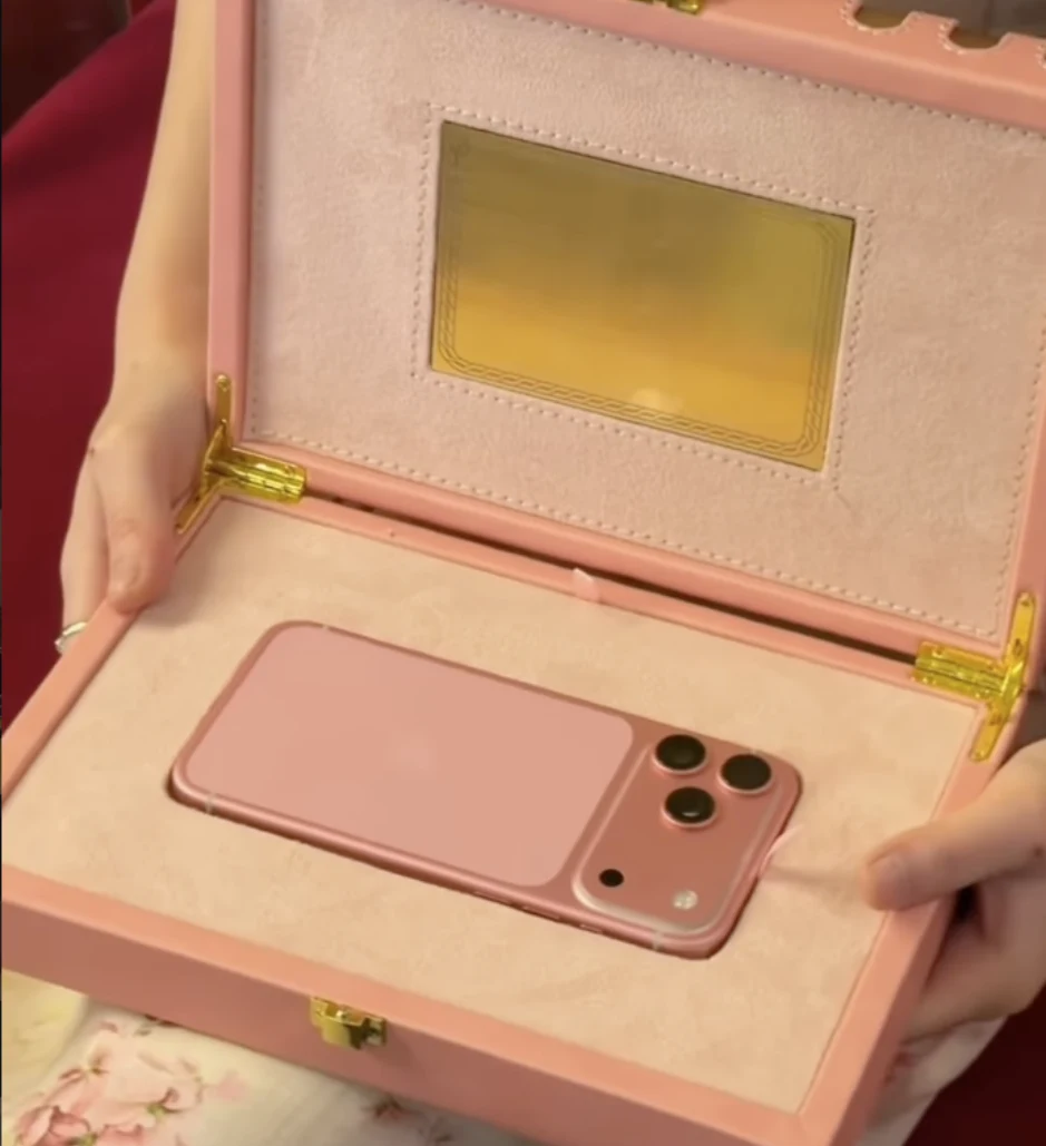 Customized iPhone owned by a client from Japan