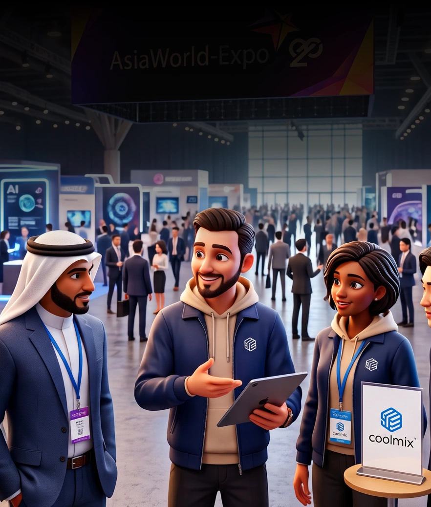 Coolmix team at AsiaWorld-Expo