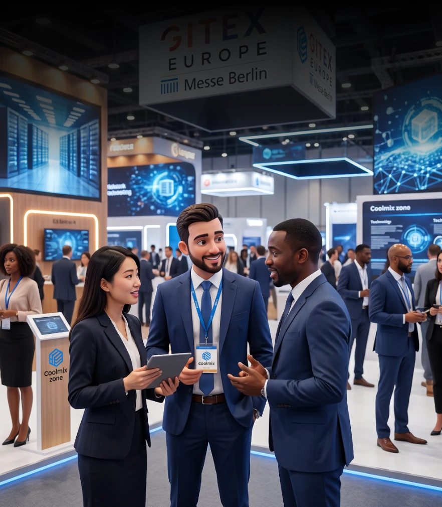 Coolmix team at GITEX Europe Berlin