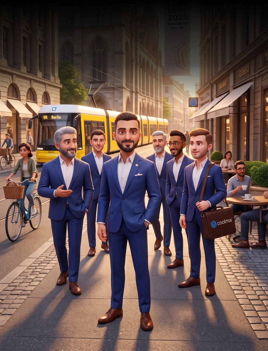 Coolmix team in Berlin, Germany