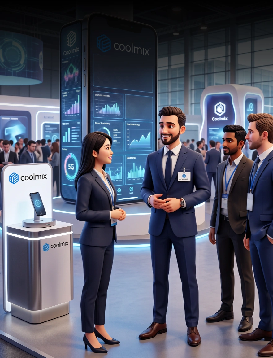 Coolmix team at MWC Barcelona
