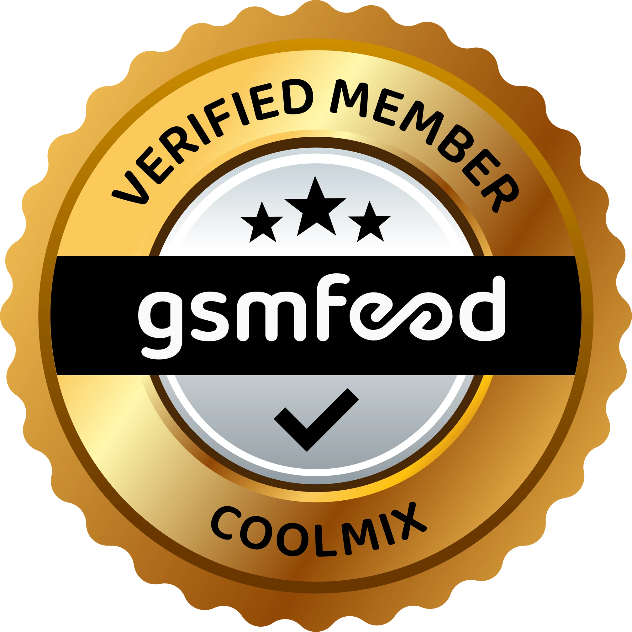 Verified gsmfeed member badge