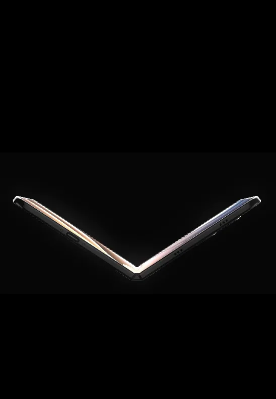 Foldable iPhone hinge and titanium frame concept