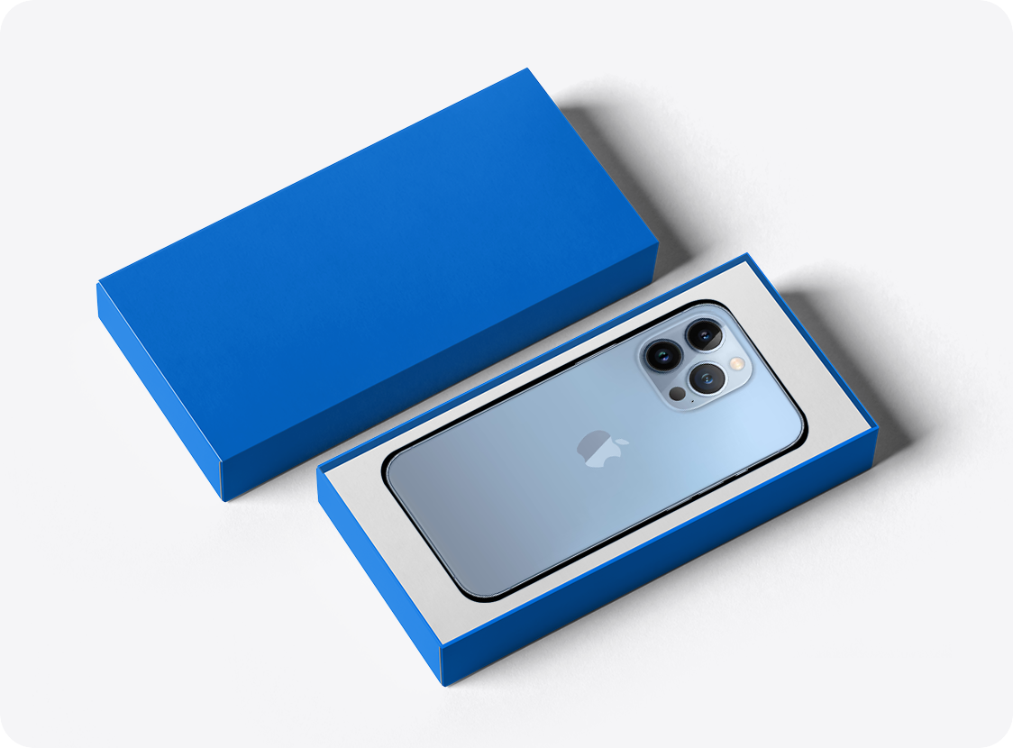 iPhone 13 Pro Max, 128 GB, Dual-SIM, blau, 656 €