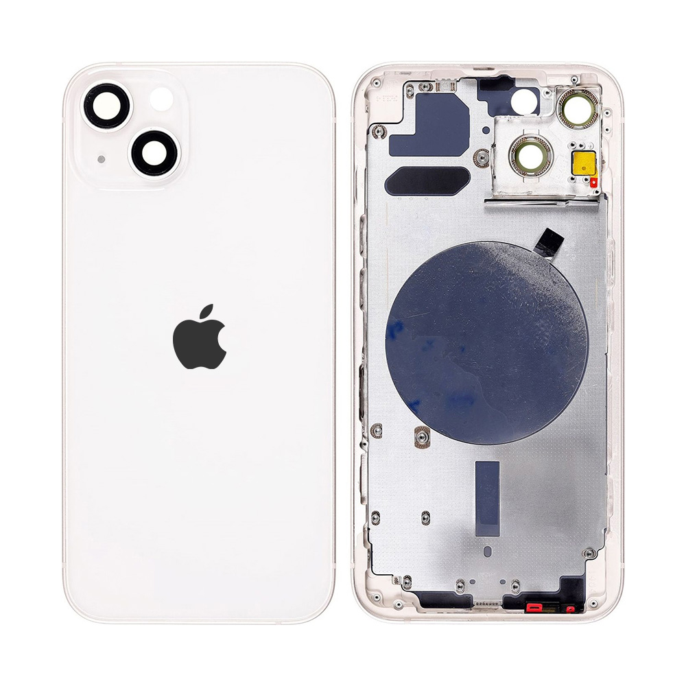 Rear housing with frame - iPhone 13 Starlight view